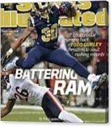 Battering Ram St. Louis Rookie Running Back Todd Gurley Sports Illustrated Cover Canvas Print
