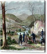 Battle Of Philippi, West Virginia Canvas Print