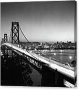Bay Bridge Near San Francisco Canvas Print