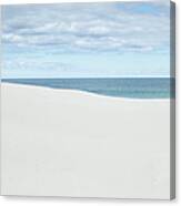 Beach In Lavalette, New Jersey Canvas Print