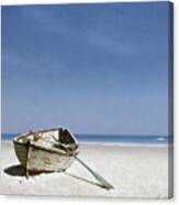 Beached Boat 2 Canvas Print