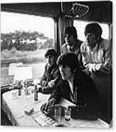 Beatles Train Tour Canvas Print