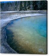 Beauty Pool, Yellowstone Canvas Print
