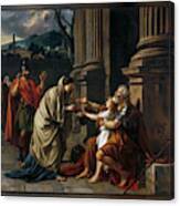 Belisarius By Jacques Louis David Canvas Print