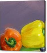 Bell Peppers Canvas Print