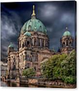 Berlin Cathedral After The Storm Canvas Print