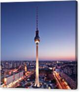Berlin Sky Canvas Print