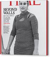 Beyond Walls Time Cover Canvas Print