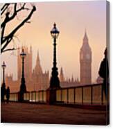 Big Ben And Houses Of Parliament Canvas Print
