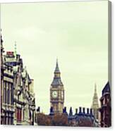 Big Ben As Seen From Trafalgar Square Canvas Print