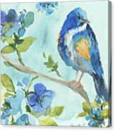 Bird On Branch 2 Canvas Print