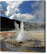 Biscuit Basin, Yellowstone Np Canvas Print