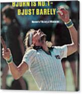 Bjorn Is No. 1 - Bjust Barely Sports Illustrated Cover Canvas Print