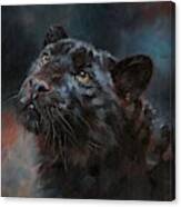 Black Panther 3 Canvas Print