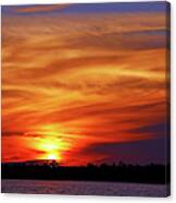 Blazing Sky Canvas Print