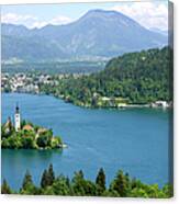 Bled Lake, Slovenia Canvas Print