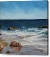 Block Island Surf Canvas Print