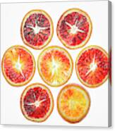 Blood Oranges Canvas Print