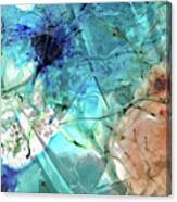 Blue Abstract Art - Excellence - Sharon Cummings Canvas Print