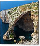 Blue Grotto, Malta Canvas Print
