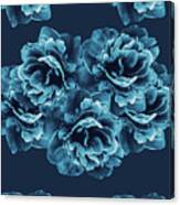 Blue Peony Flower Bouquet #1 #floral #decor #art Canvas Print