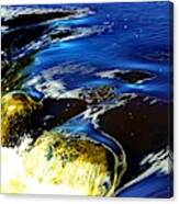 Blue To Gold Canvas Print