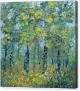 Blue Woods Canvas Print
