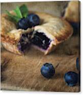 Blueberry Pie Canvas Print