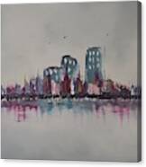 Blustered City Canvas Print