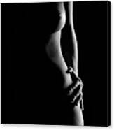 Bodyscape Nude Woman Standing Canvas Print