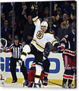Boston Bruins V New York Rangers Canvas Print