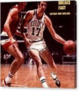 Boston Celtics John Havlicek... Sports Illustrated Cover Canvas Print