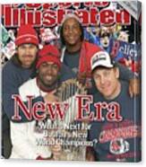 Boston Red Sox Johnny Damon, David Ortiz, Pedro Martinez Sports Illustrated Cover Canvas Print