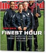 Bostons Finest Hour From A Team Divided To A City United Sports Illustrated Cover Canvas Print