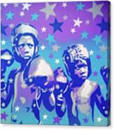Boxers V Stars Canvas Print