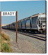 Brady Railroad Canvas Print