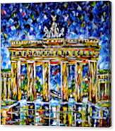Brandenburg Gate Canvas Print
