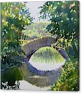 Bridge Over Gypsy Race Canvas Print