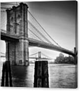 Brooklyn Bridge - Sunrise Canvas Print