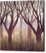 Brownish Forest Canvas Print