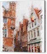 Bruges, Belgium - 03 Canvas Print