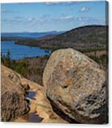Acadia Np - Bubble Rock Canvas Print