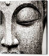Buddha Face Canvas Print