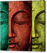 Buddha Face Canvas Print