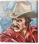 Burt Reynolds Canvas Print