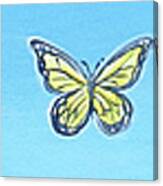 Butterfly Sky Canvas Print
