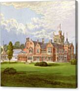 Caen Wood Towers, Middlesex, Home Canvas Print