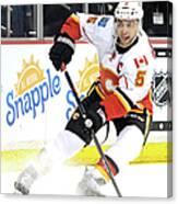Calgary Flames V Anaheim Ducks Canvas Print