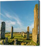 Callanish Stone Circle, Isle Of Lewis Canvas Print