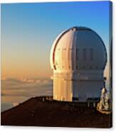 Canada-france-hawaii Telescope Canvas Print